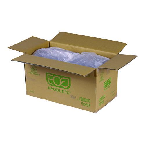 Picture of Lids for Regalia Sugarcane 160 oz Bowls, 12 x 12 x 1.9, Clear, 50/Carton