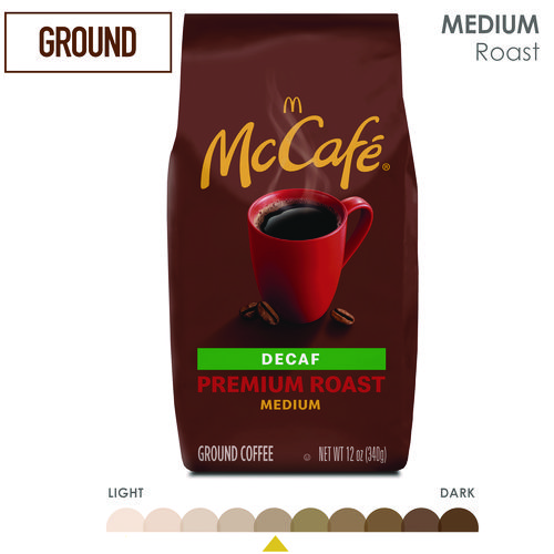 Picture of Ground Coffee, Premium Roast Decaf, 12 oz Bag