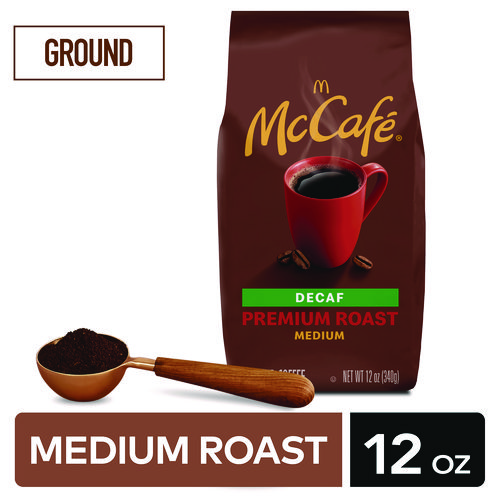 Picture of Ground Coffee, Premium Roast Decaf, 12 oz Bag