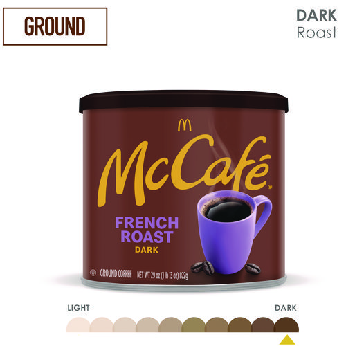 Picture of Ground Coffee, French Roast, 29 oz Can