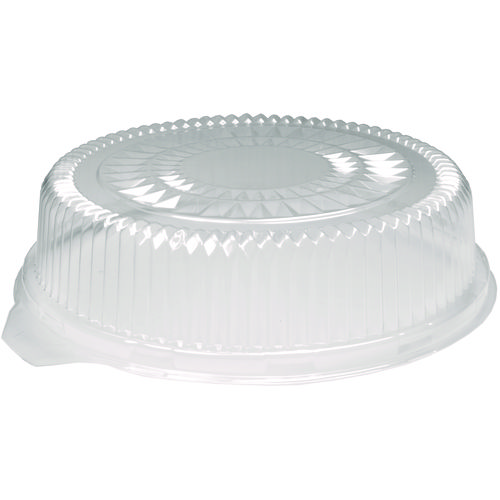 Picture of Plastic Dome Lids, Embossed, Fits 4012/4013, 12" Diameter, 25/Carton