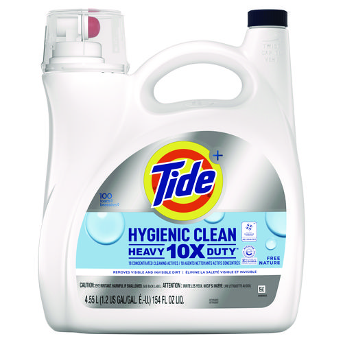 Picture of Hygienic Clean Heavy 10x Duty Liquid Laundry Detergent, Unscented, 146 oz Bottle