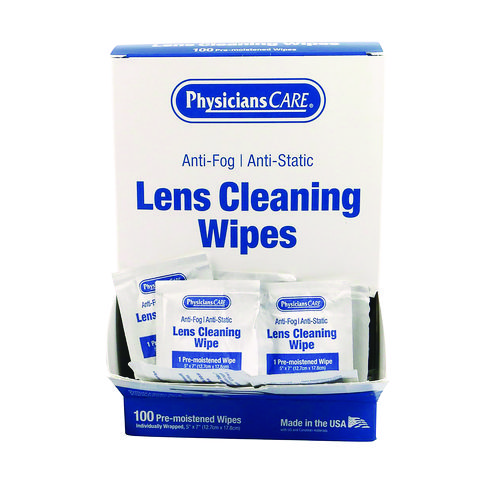 Picture of Lens Cleaning Wipe, 100/Box