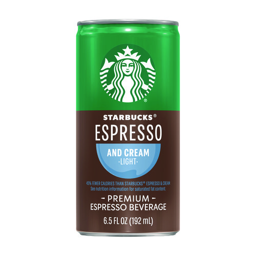 Picture of Cold Brew Coffee, Espresso and Cream Light, 6.5 oz Can, 24/Carton