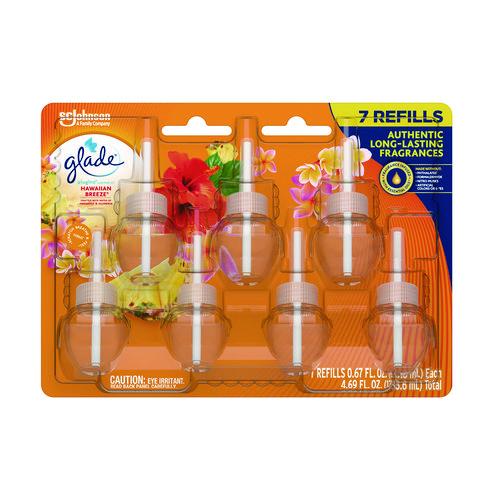 Picture of Plugins Scented Oil Refill, Hawaiian Breeze, 0.67 oz, 7/Pack