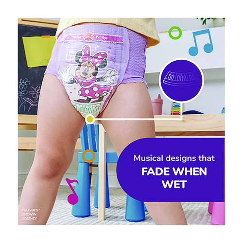 Picture of Pull-Ups Learning Designs Potty Training Pants for Girls, 2T-3T, 16 lbs to 34 lbs, 94/Carton