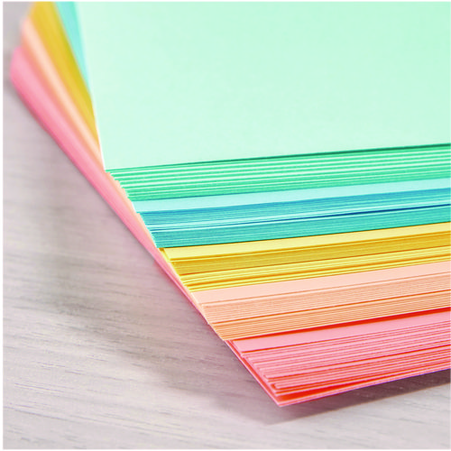 Picture of Color Paper - "Punchy Pastels" Assortment, 24 lb Bond Weight, 8.5 x 11, Assorted, 200/Pack