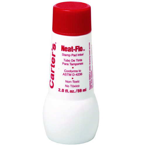 Picture of Neat-Flo Stamp Pad Inker, 2 oz Bottle, Red