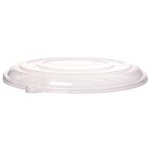 Picture of 100% Recycled Content Pizza Tray Lids, 16 x 16 x 0.2, Clear, Plastic, 50/Carton