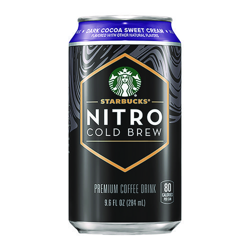 Picture of Nitro Cold Brew Coffee, Dark Cocoa Sweet Cream, 9.6 oz Can, 12/Carton