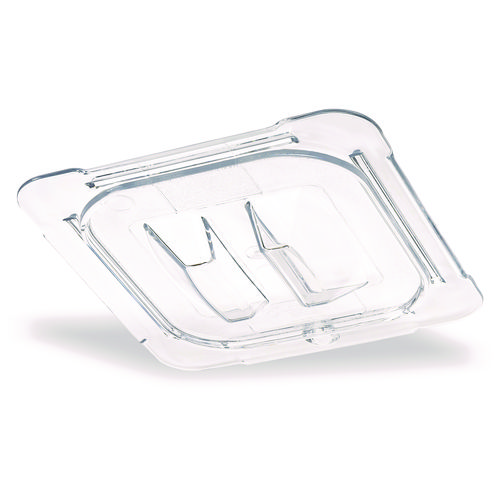 Picture of StorPlus Polycarbonate Handled Universal Lid, 6.31 x 6.88 x 0.88, Clear, Plastic