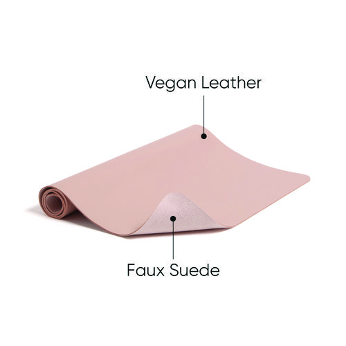 Picture of Vegan Leather Desk Pads, 31.5 x 15.7, Light Pink