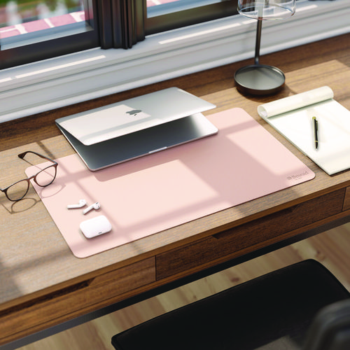 Picture of Vegan Leather Desk Pads, 23.6 x 13.7, Light Pink