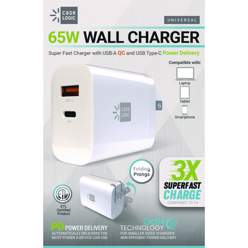 Picture of Wall Charger, 60 W, White