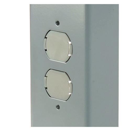 Picture of Standard Duty Steel Top Adjustable Height Workbench, 2,000 lbs, 72 x 30 x 30.88 to 36.88, Gray