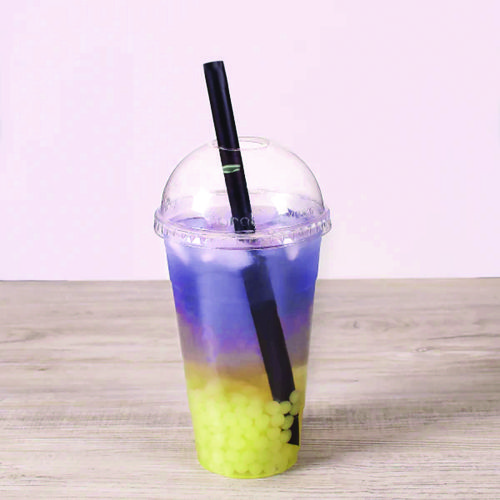 Picture of Boba Straws, 9", Black, 1,600/Carton