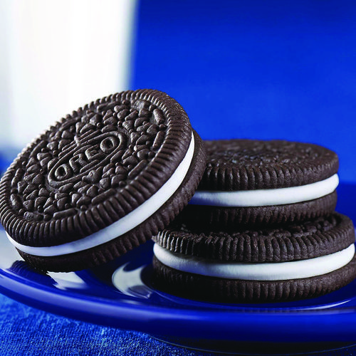 Picture of Oreo Cookies Single Serve Packs, Chocolate, 2.4 oz Pack, 6 Cookies/Pack, 12 Packs/Box