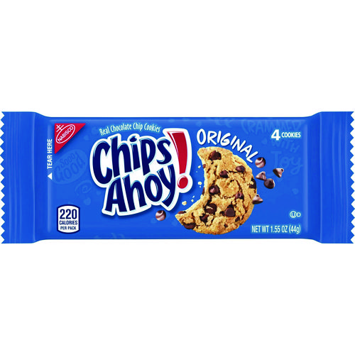 Picture of Chips Ahoy Cookies, Chocolate Chip, 1.4 oz Pack