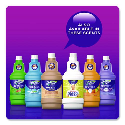 Picture of WetJet System Cleaning-Solution Refill, Fresh Scent, 1.25 L Bottle, 4/Carton