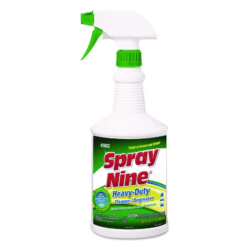 Picture of Heavy Duty Cleaner/Degreaser/Disinfectant, Citrus Scent, 32 oz, Trigger Spray Bottle, 12/Carton