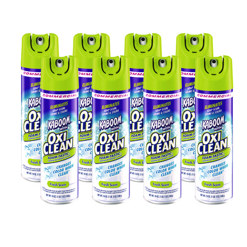 Foamtastic+Bathroom+Cleaner%2C+Fresh+Scent%2C+19+Oz+Spray+Can%2C+8%2Fcarton