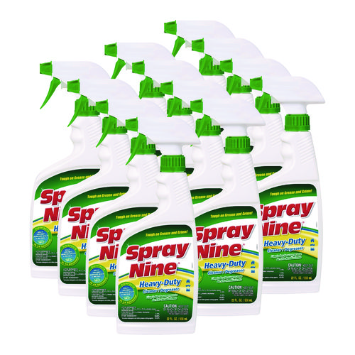 Picture of Heavy Duty Cleaner/Degreaser/Disinfectant, Citrus Scent, 22 oz Trigger Spray Bottle, 12/Carton