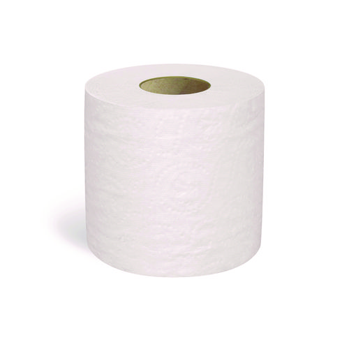 Picture of 2-Ply Toilet Tissue, Septic Safe, White, 125 ft Roll Length, 500 Sheets/Roll, 96 Rolls/Carton