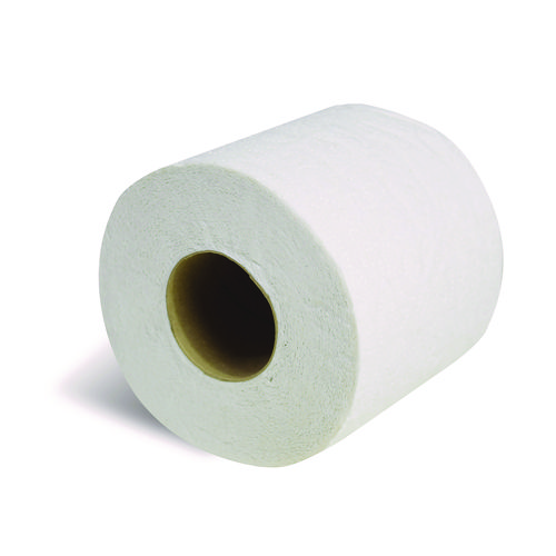 Picture of 2-Ply Toilet Tissue, Septic Safe, White, 125 ft Roll Length, 500 Sheets/Roll, 96 Rolls/Carton