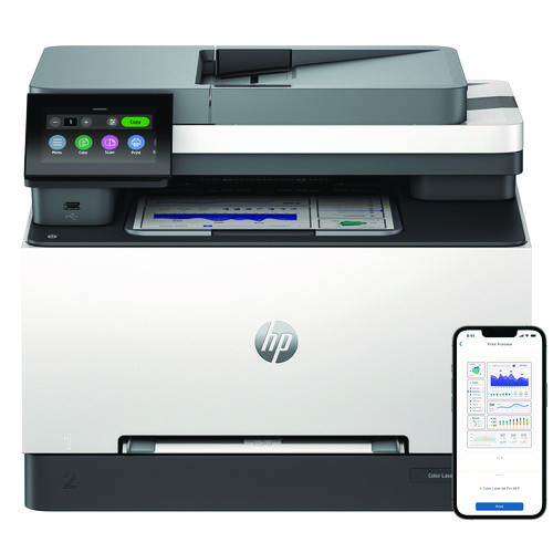 Picture of Color LaserJet Pro MFP 3301fdw, Copy/Fax/Print/Scan