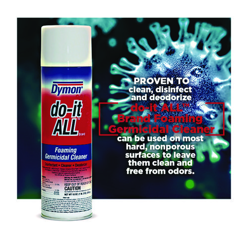 Picture of do-it-ALL Germicidal Foaming Cleaner, 18 oz Aerosol Spray, 12/Carton