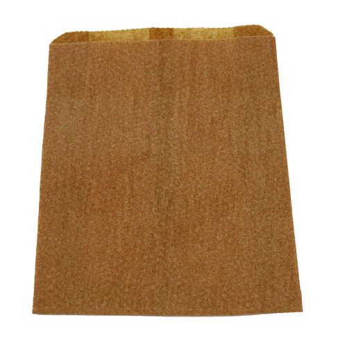 Picture of Waxed Sanitary Napkin Disposal Liners, 7.5 x 0.3 x 10.3, Brown, 500/Carton