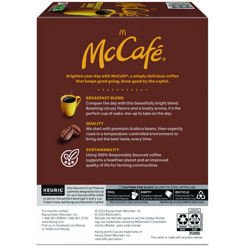 Picture of Breakfast Blend K-Cup, 24/BX