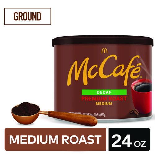 Picture of Ground Coffee, Premium Roast Decaf, 24 oz Can