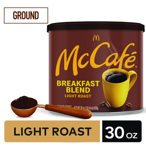 Picture of Ground Coffee, Breakfast Blend, 30 oz Can