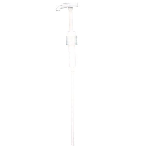 Picture of Economy Plastic Dispensing Pump with Senior Rieke Adapter for 5 gal Pails and 38 mm Screwcap for 1 gal Jugs, White