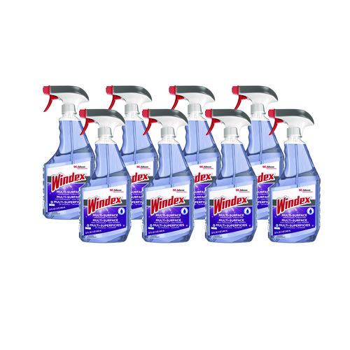 Picture of Non-Ammoniated Glass/Multi Surface Cleaner, Fresh Scent, 32 oz Bottle, 8/Carton