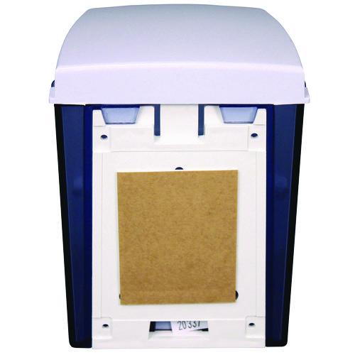 Picture of ClearVu Encore Liquid Soap Dispenser, 30 oz, 4.5 x 4 x 6.25, Black/White