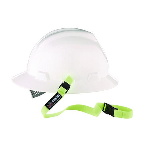 Picture of Squids 3150 Elastic Lanyard with Buckle, 2 lb Max Working Capacity, 18"-48" Long, Lime, 10/Pack