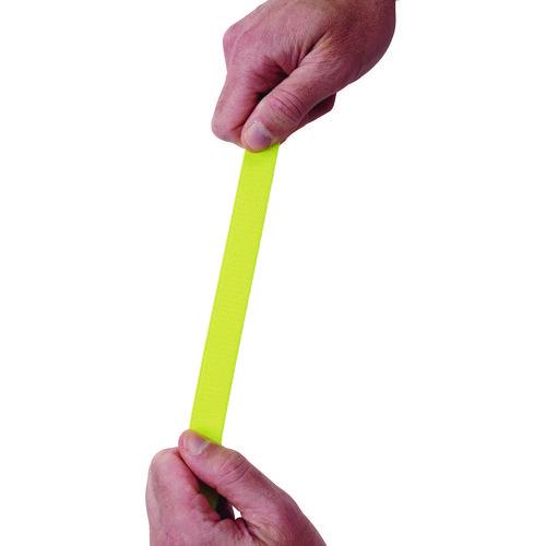 Picture of Squids 3155 Elastic Lanyard with Clamp, 2 lb Max Working Capacity, 18"-48" Long, Lime, 10/Pack