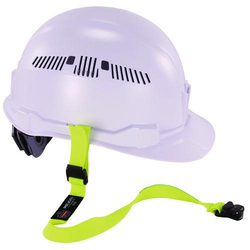 Picture of Squids 3155 Elastic Lanyard with Clamp, 2 lb Max Working Capacity, 18"-48" Long, Lime, 10/Pack