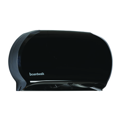 Picture of Jumbo Twin Toilet Tissue Dispenser, 20.25 x 6 x 12.25, Black