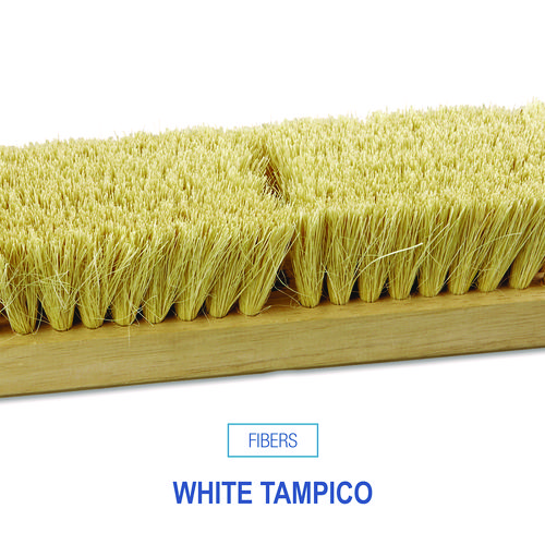 Picture of Deck Brush Head, 2" White Tampico Bristles, 10" Brush