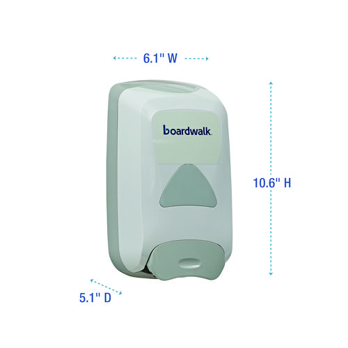 Picture of Soap Dispenser, 1,250 mL, 6.1 x 10.6 x 5.1, Gray