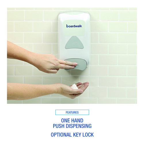 Picture of Soap Dispenser, 1,250 mL, 6.1 x 10.6 x 5.1, Gray