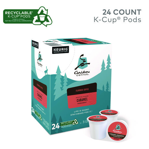 Picture of Caramel Hideaway K-Cups, Mild Roast, 24/Box