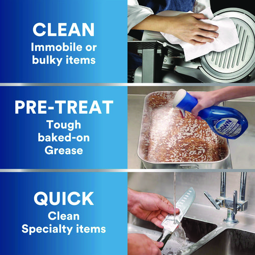 Picture of Heavy Duty Powerwash Commercial Dish Spray, 16 oz, 6 Pack: 6 Starter Kits