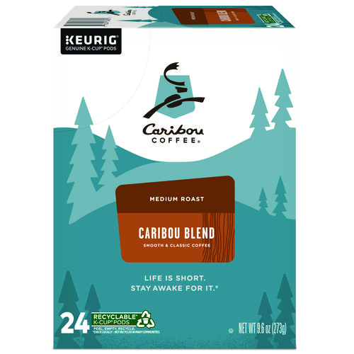 Picture of Caribou Blend Coffee K-Cups, 96/Carton