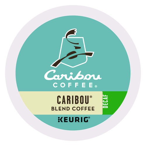 Picture of Caribou Blend Decaf Coffee K-Cups, 96/Carton