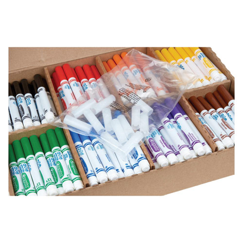 Picture of Ultra-Clean Washable Marker Classpack, Broad Bullet Tip, 8 Assorted Colors, 200/Box