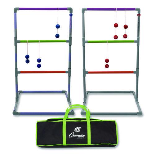 Picture of Pro Ladder Golf Game Set, (2) 22" x 37.5" Ladders/Six Bolas/Carry Bag